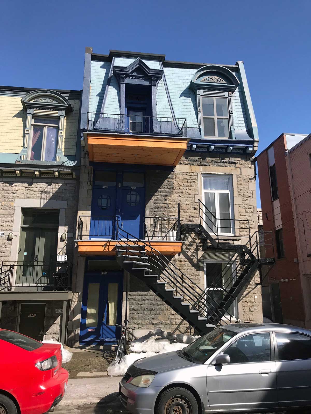 3633-3637 rue Drolet à vendre sur le Plateau Mont-Royal